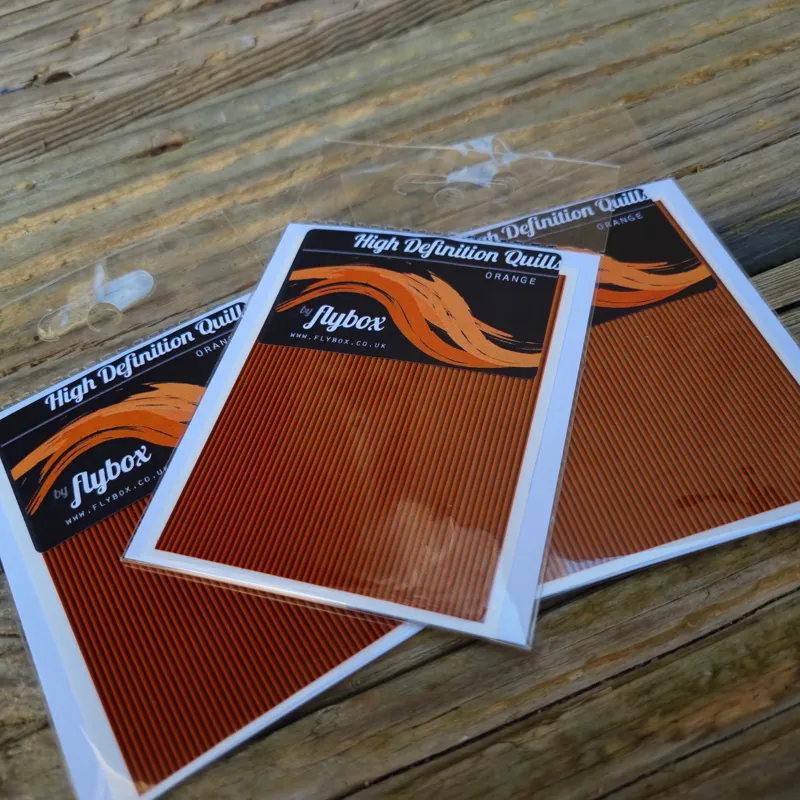 Flybox High Definition Quills in Orange-1